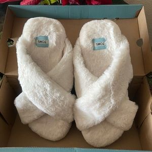 Toms Faux Fur Susie Slippers